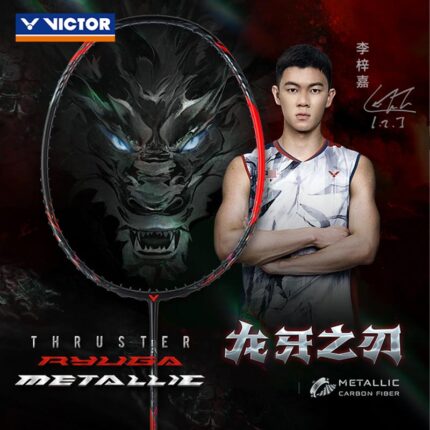 VICTOR THRUSTER RYUGA METALIC (4U) BADMINTON RACKET